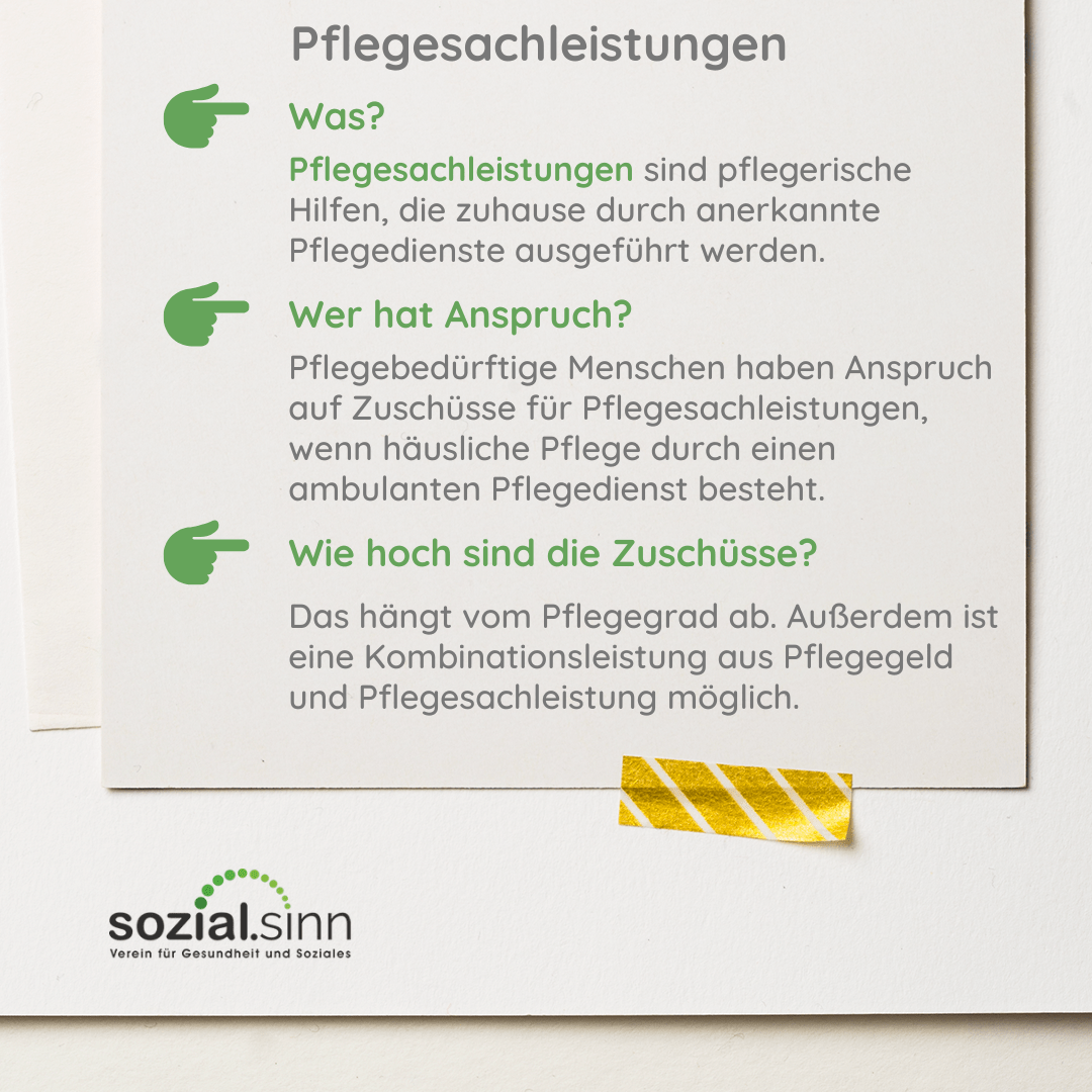 Pflegesachleistungen