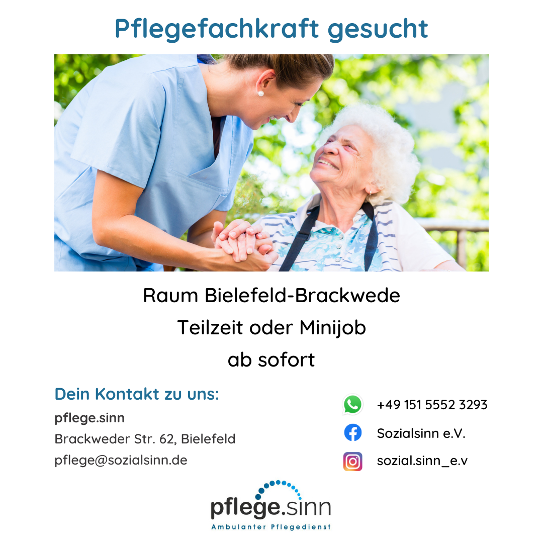 Pflegefachkraft gesucht