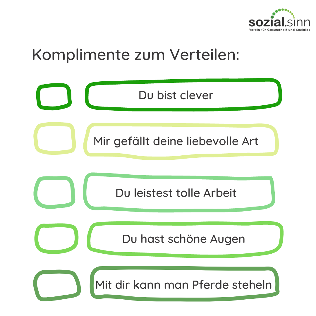 Du bist ein toller Mensch