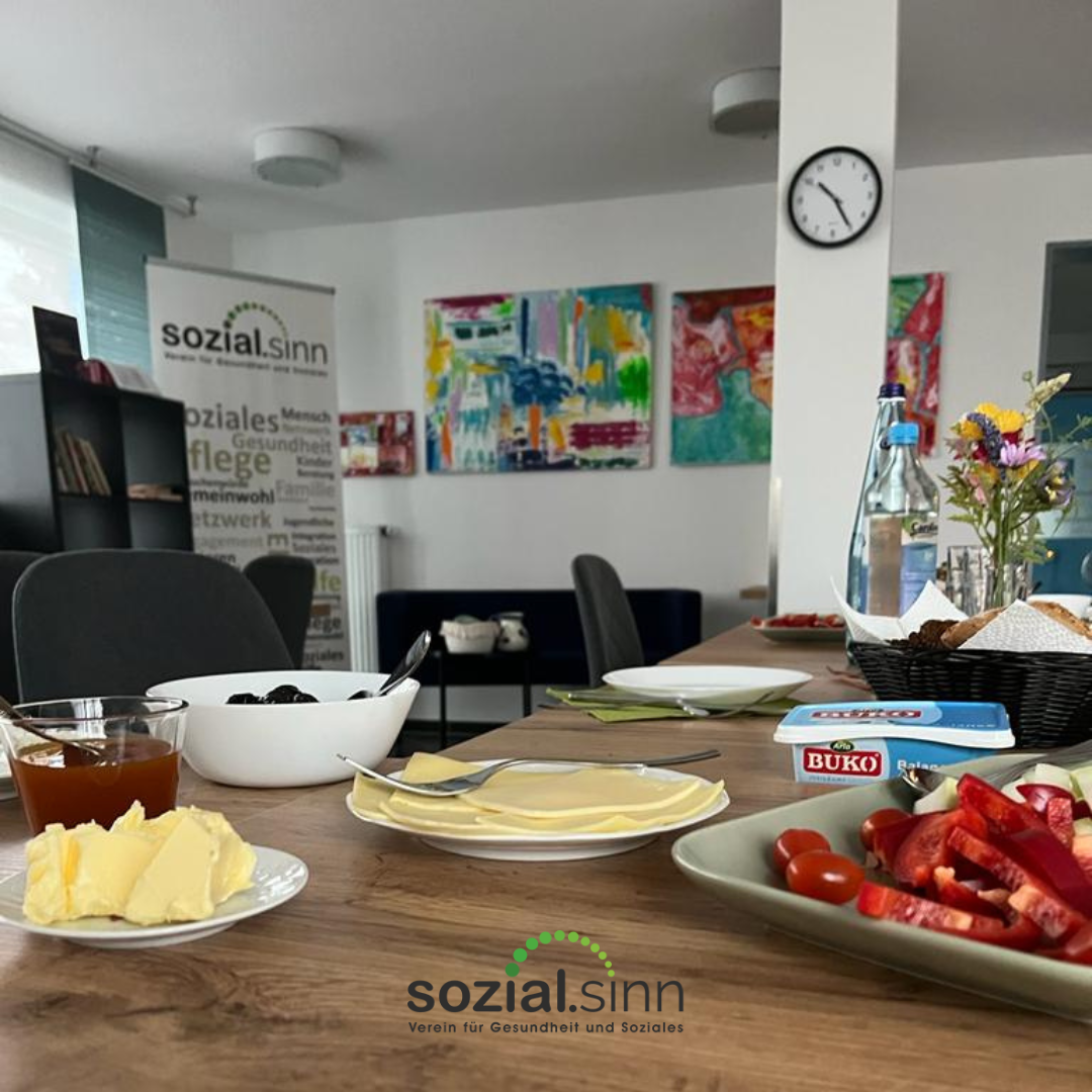Gesundes Frühstück im Café Merhaba