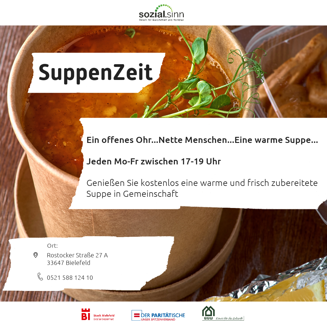 SuppenZeit in der Rostocker Str. 27a