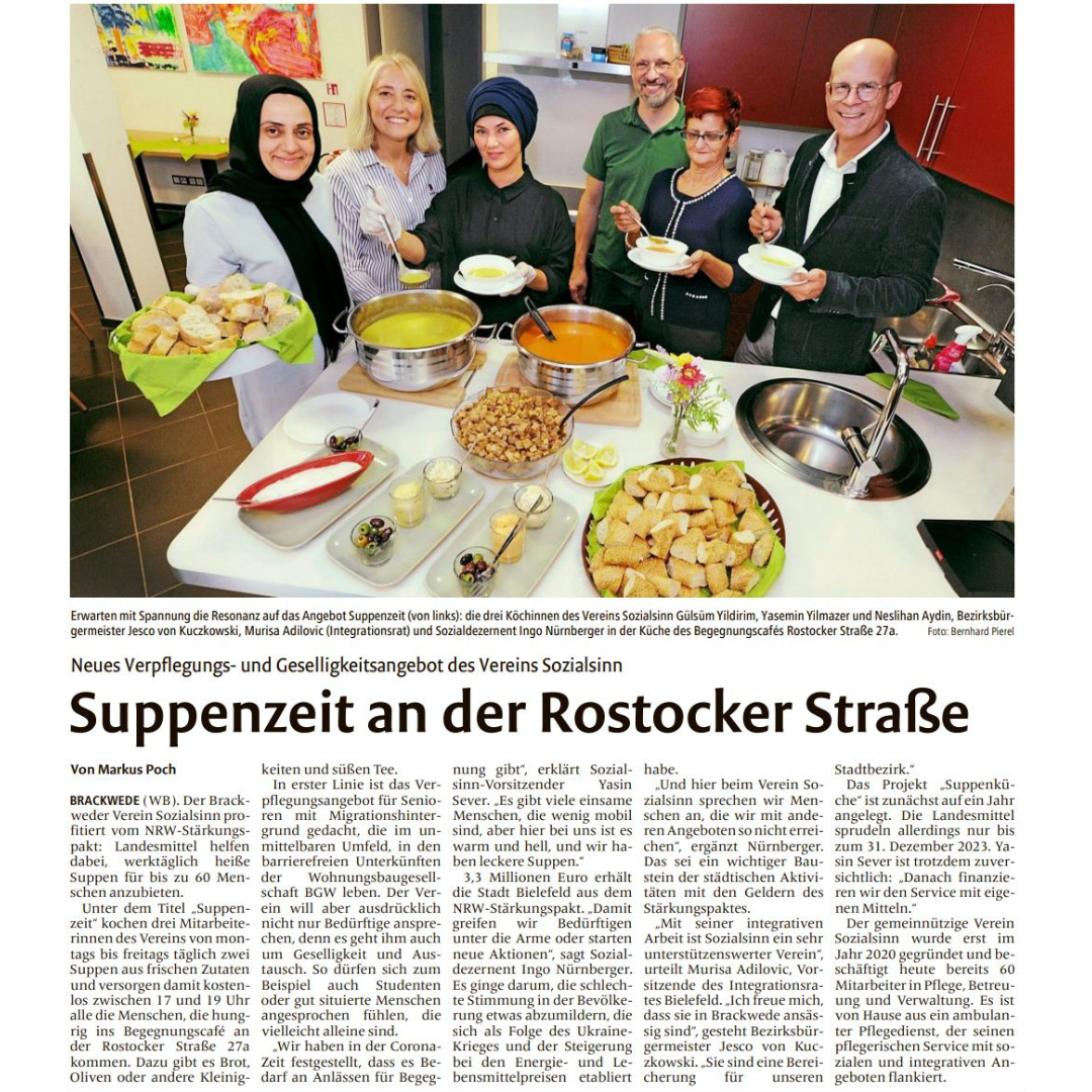 Das Westfalen-Blatt berichtet